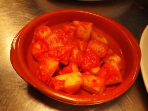Sauté Potato With Bravas Sauce