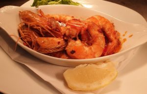 Gambas Pan-Fried in Garlic Butter