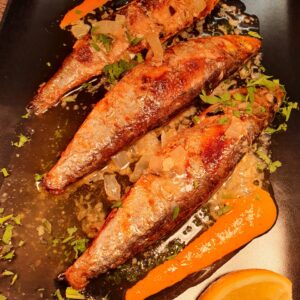 GRILLED SARDINES